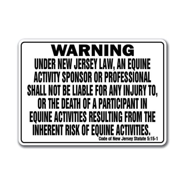 Signmission 24 in Height, Aluminum, 24" x 18", WS-A-1824-New Jersey WS-A-1824-New Jersey - main